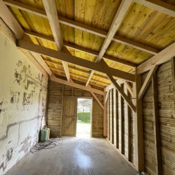 Abri de jardin en bois 1 pente